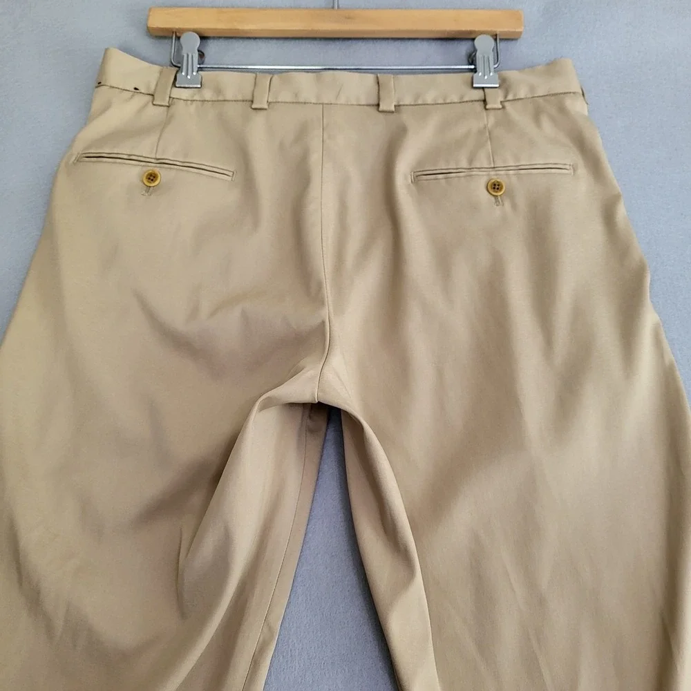 Brooks Brothers Khaki Performance Golf Pants Men's Size 34x30